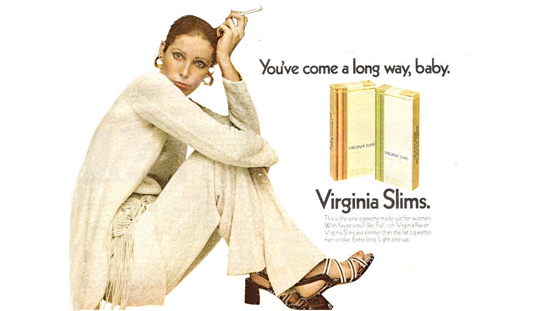 Virgina Slims ad